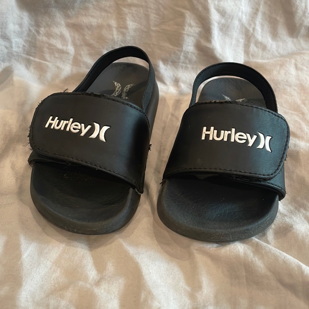 Toddler Hurley slides with strap